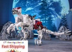 New IN BOX TRANSFORMER DINOBOT TransArt BWM-10 TransMetal II ALLOY 10 INCH USA