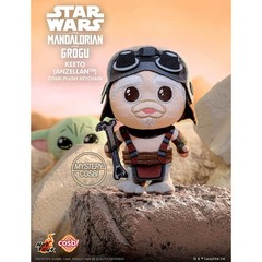 Hot Toys Star Wars The Mandalorian and Grogu Cosbi Plush Keychain Blind Box