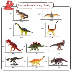 STEM Dinosaur Educational Construction Building Dinosaur Toys 10 Set for Boys