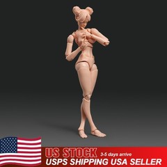 USA Romankey 1/12 Super Flexible PVC Pale Skin Female Action Figure Body Model