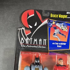 BRUCE WAYNE ACTION FIGURE KENNER NEW VINTAGE SNAP ON ARMOR ANIMATED BATMAN