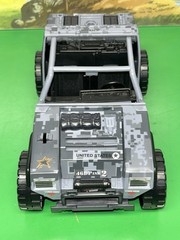 🔥1/18 GI JOE VAMP MK II ‘Danger at the Docks’ Jeep 2014 Digital Camo 3.75”