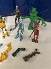 ROBOTS MOVIE MIX ‘N MATCH FIGURES 9 ROBOTS – RODNEY COPPERBOTTOM & FRIENDS 3.5”
