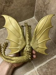 LOT OF Godzilla & King Kong 18” Mecha, King Ghidorah, Bandai, Lanard Figures
