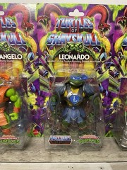 MOTU x TMNT Turtles Of Grayskull – Leonardo Raphael Donatello Michelangelo LOT