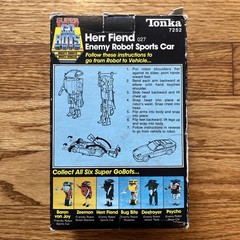 Super Go Bots Herr Fiend Enemy Robot Sports Car Tonka w/ Box