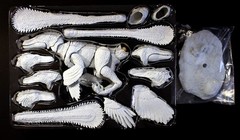 Beasts of the Mesozoic Velociraptor Build-a-Raptor 1:18 Scale Figure Set A