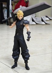 11″ STATIC ARTS Final Fantasy VII Cloud Strife remake rebirth Figure (no box)