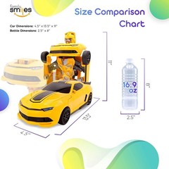 Bumblebee Transformer Action Figures Robot Remote Control Toy Car for Boys