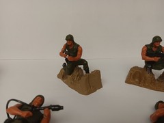 1974 Mattel heroes in Action Soldiers: 6-10
