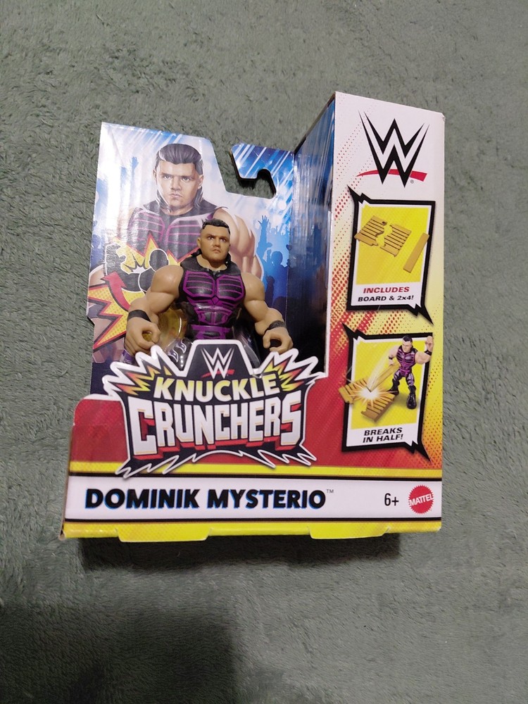 WWE Knuckle Crunchers 3 DOMINIK MYSTERIO Figure Dom Mattel BRAND NEW IN BOX