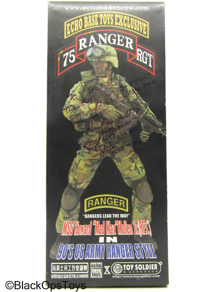 1/6 Scale SIGNED – MSG Howard Mad Max Mullen Jr In 90s US RGR – MINT IN BOX