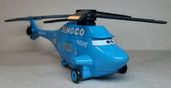 Disney Pixar Cars Dinoco Helicopter Rotor Turbosky Diecast 1:55 FC Piston Cup