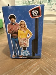 Big Bang Theory Tiny TV Classics Real Working TV & Remote Arcade Toys Brand New!