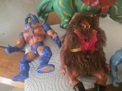 Lot of Masters of the Universe action figures vintage
