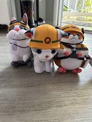 SDCC 2024 UCC Exclusive Yu-Gi-Oh Rescue Rabbit Cat Hamster 8″ Plush Set IN HAND