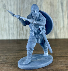 Action Figures. soldiers Viking 54mm (60mm) miniature of a warrior of the north