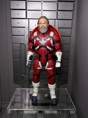 Marvel Legends Red Guardian FODDER 6″ Loose from Melina 2-Pack, shield peg dmg