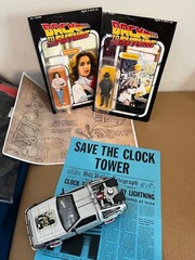 back to the future scarce jennifer parker figure and marty mc fly n bonus