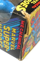 MARVEL 1968 MARX CAPTAIN AMERICA WIND UP FIGURE WITH BOX