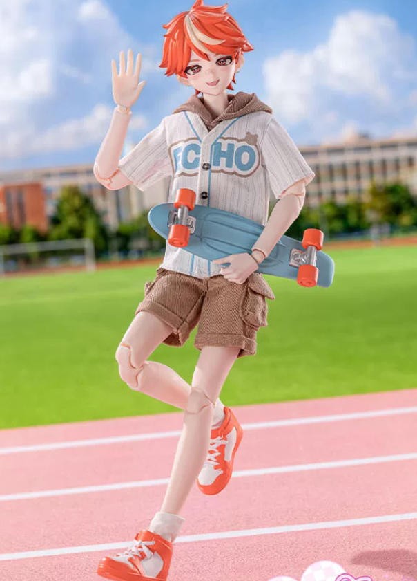 Pre-Sale Neo Eden Xia Jing Encounter In Sunshine 9.4In Bjd Hang Card Gift