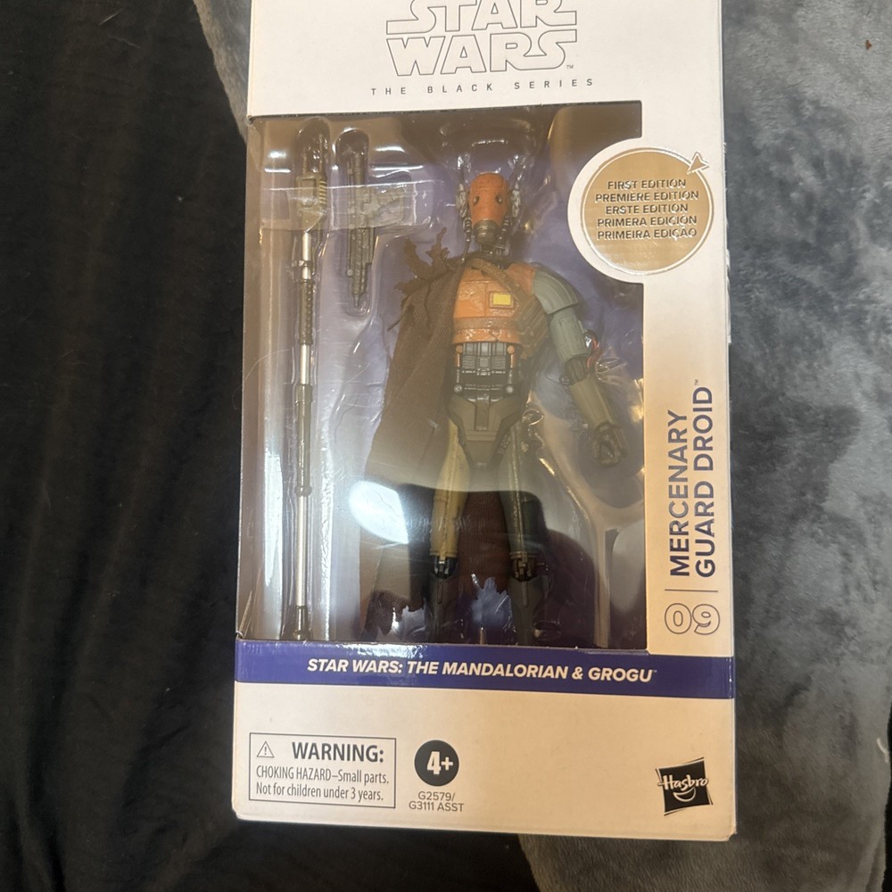 Star Wars Black Series Mercenary Guard Droid #09 Mandalorian Grogu First Edition