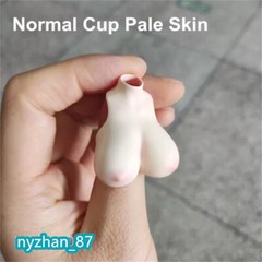 1:12 Big Bust Breast Cover Replacement Model Fit 6” Female Action Figure Doll