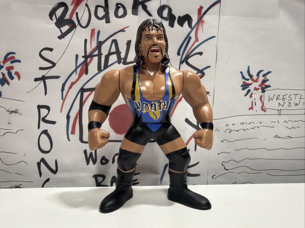 TRT Wrath Title Run Toys Wrestling Figure Hasbro Style Retro Adam Bomb WCW MINT