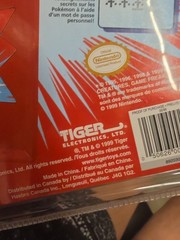 Pokémon Pokédex – 1998 – Hasbro Nintendo Tiger (new Sealed)