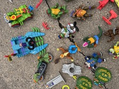 Teenage Mutant Ninja Turtles Lot of Vintage Collectible Figures & Accessories