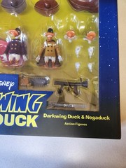 Disney Diamond Select Toys Darkwing Duck & Negaduck Dlx 5″ Figures MIB Brand New