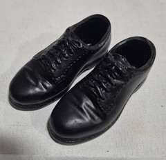 1/6 Scale Modern Black Dress Shoes Casual for 12″ Figures JM-206