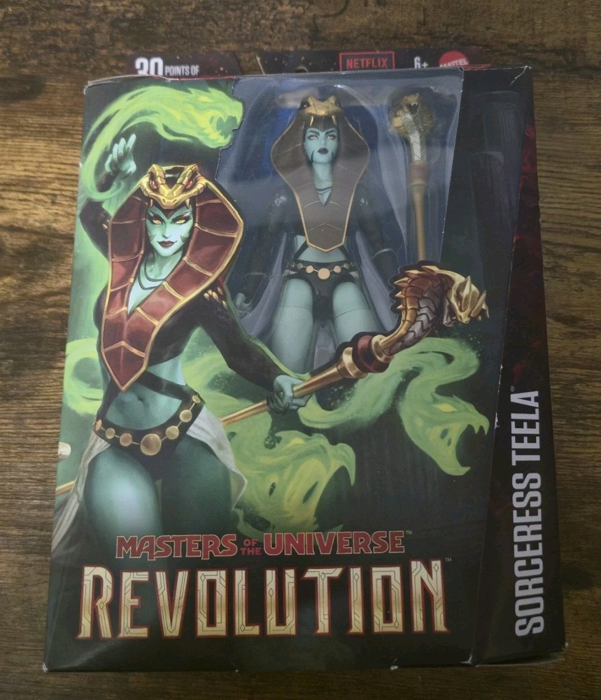 Mattel Masterverse REVOLUTION SORCERESS TEELA – MOTU Masters Of The Universe