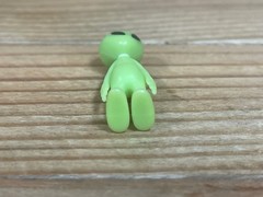 Alien Martian Green Glow In The Dark Action Figure 1.5” Outer Space Man UFO Toy