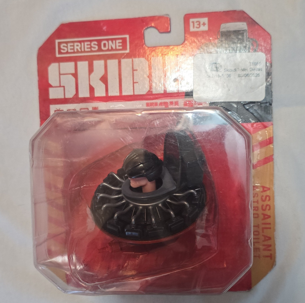 Bonkers Toy Co. Skibidi Toilet Series One Assailant Astro Toilet 1:64 Die-cast