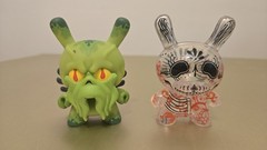 Lot Of 13 Kidrobot Dunny Figures-2007, 08, 10, 16- “Clockwork Orange” Included