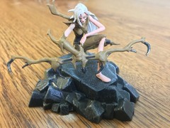 Battleborn Gearbox 2K THORN Figure Rare On Stand Battle Born Toy