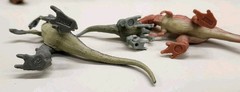 Jurassic World Minis Dinosaur Lot Of 8 Plus Owen Grady. T-rex Raptor Free Ship!