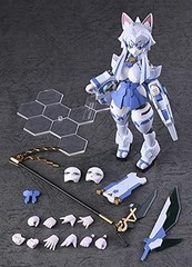 Polynian Lily Non-scale PVC ABS Action Figure 130mm Daibadi Japan Gift White Fox