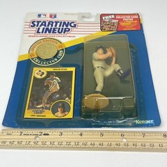 1991 Starting Lineup Nolan Ryan Special Edition Coin Card Texas Rangers MLB