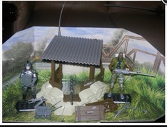 G.I. Joe Outpost Defender, Rare Walmart Exclusive Rise of Cobra,2009, 1:18, MISB
