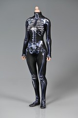 1/6 Elastic Jumpsuit Tight Clothing Fit 12” Female Action Figure