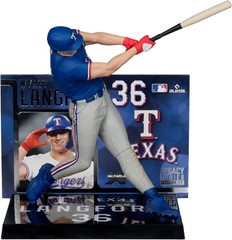 McFarlane MLB SportsPicks * Wyatt Michael Langford Texas Rangers * 7in Posed Fig