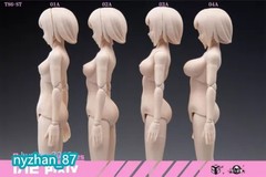 86TOYS 1/12 T86-ST04-A Pale Super Large Bust 6″ Female Action Figure Body w/Head