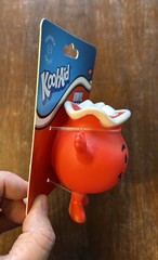 Kool-Aid Man 3.5″ tall figure / Vinyl Dog Toy with Squeaker Plastic Koolaid