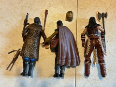 Lot of 3 Dungeons & Dragons Honor Among Thieves 6” Action Figures Holga Simon