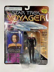 Star Trek Voyager B’elanna Torres Action Figure Card Error Kathryn Janeway NRFP