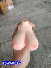 1:6 Normal Skin Big Breast Bust Cover Model F 12” Female TBL Action Figure Body
