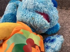 Blues Clues Dancing Toy Blue Nick Jr Fisher Price 14in 2004 Chicka Chicka Conga
