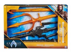Aquaman DC Comics, And Black Manta Tridents, 35-Inch Factory Sealed
